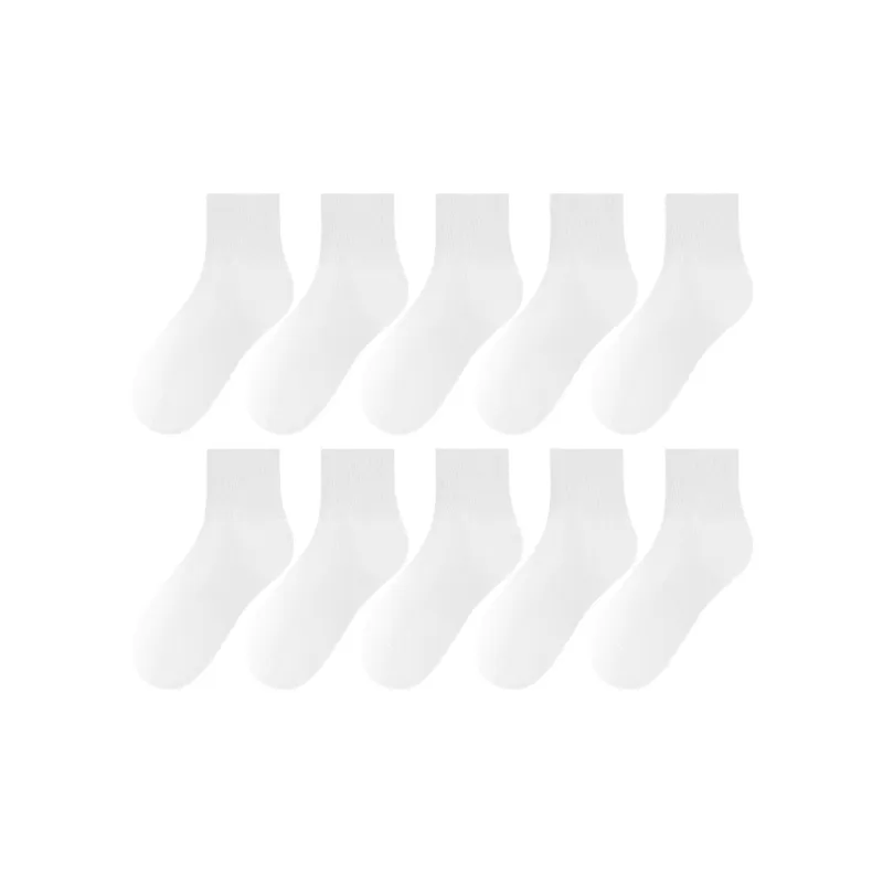 2323 Mid Calf Socks Women's Combo Set-19