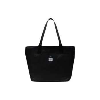 Herschel Prince Collaboration Recycled Main Body Fabric One Shoulder Handbags Unisex Black