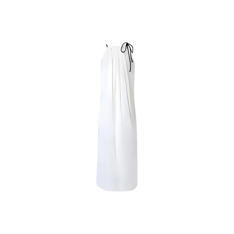 Self Who Sleeveless Dress Women's Smoke White-0