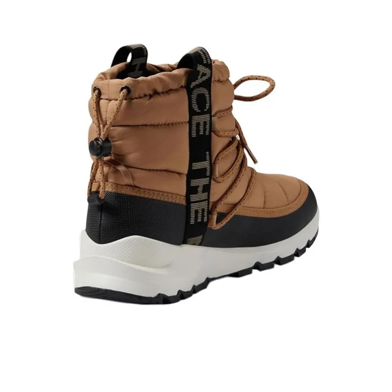 THE NORTH FACE ThermoBall Snow Boots Women's Almond Butter/TNF Black-1