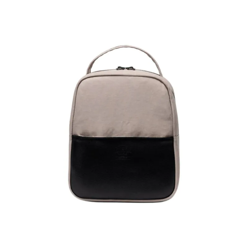 Herschel Nylon Backpack Mini Unisex Light Brown/Black-0