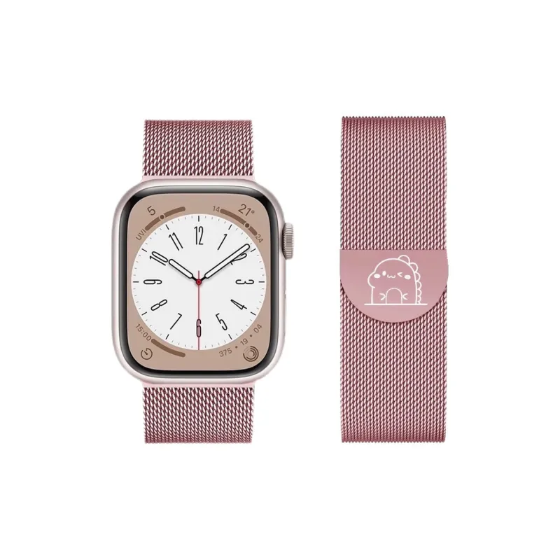 CHENSONG Apple Compatibility Watch Band Stainless Steel Material-1