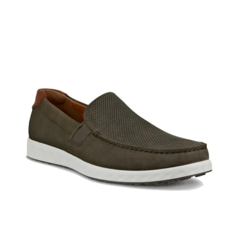 Ecco Men's Casual Shoes Men Low-Top Green-3