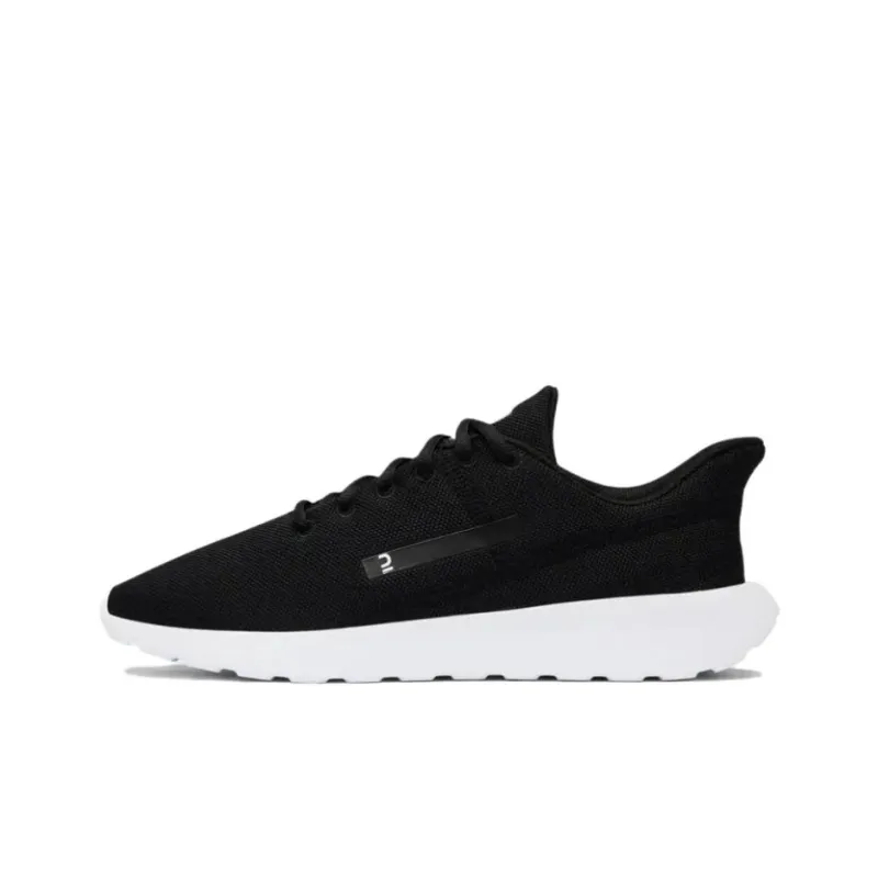 DECATHLON Kalenji Cushioned Slip Resistant Low Top Casual Shoes Men's Black-0