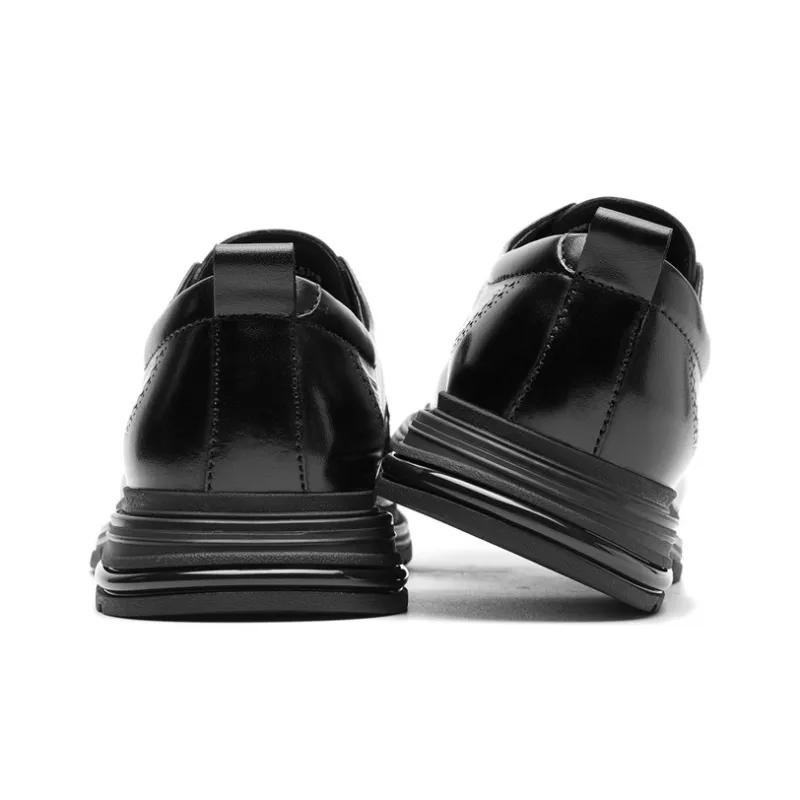 AOKANG Soft Sole Wear Resistant Comfortable Lightweight Fashion Men's Casual Shoes Men's Black-2