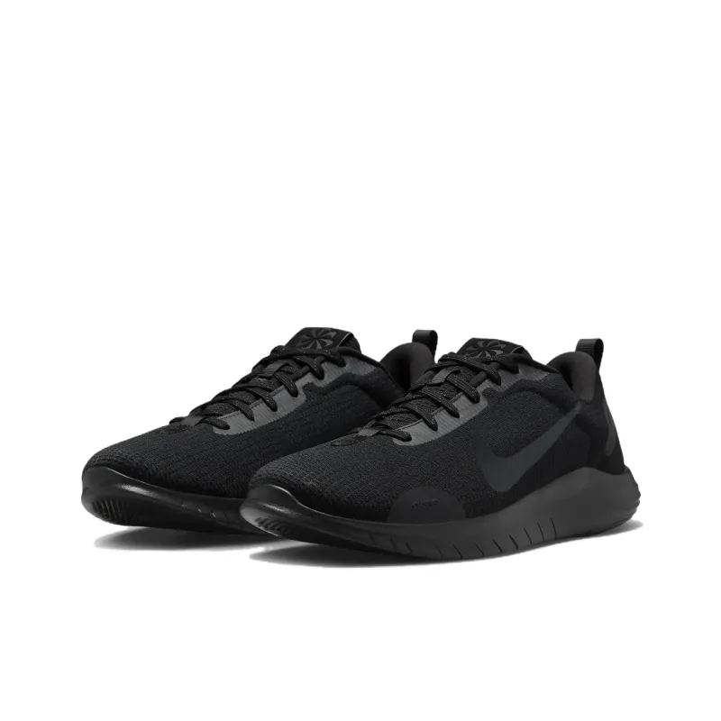 Nike Flex Experience Run 12 Anti Slip Wear Resistant Low Top Casual Running Shoes Men's Black Gray Color-2