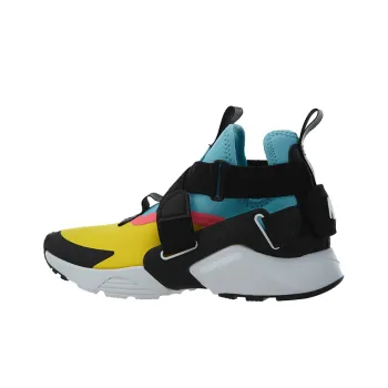 Nike Air Huarache City 'Black Yellow Blue' Gs
