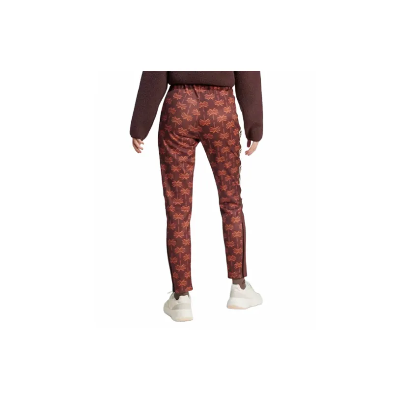 Adidas ADIDAS X FARM RIO TIRO Knitted Sports Pants Women's Misty Copper/Fox Red/Mysterious Brown-2