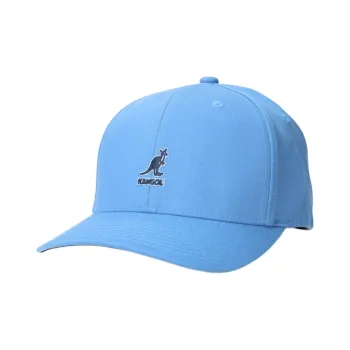 KANGOL Acrylic Wool Polyurethane Baseball Caps Men's Light Blue