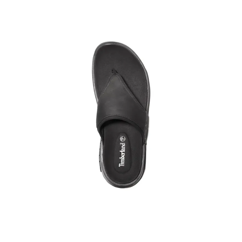Timberland Rubber Sole Slip Resistant Quick Dry Slide Slippers Men's Black-2