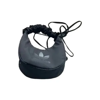 Adidas Originals Nylon Cloud Bag Shoulder Bag Portable Crossbody Bag Shoulder Bag Mini Unisex Black