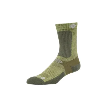 Columbia Hike Unisex Hike Crew Lightweight Hiking Socks Mid-Calf Socks Unisex 1 Pack Olive