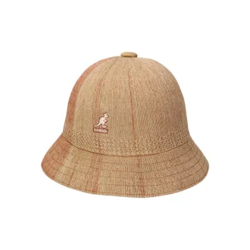 KANGOL Modified Acrylic Polyester Bucket Hats Women's Brown