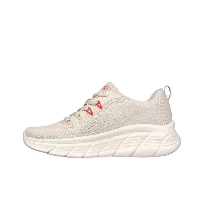 Skechers BOBS B FLEX HI Casual Shoes Women's Beige Red-1