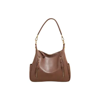 Marino Orlandi Cow Split Leather Bonded Synthetic Leather Shoulder Bag Regular Women's