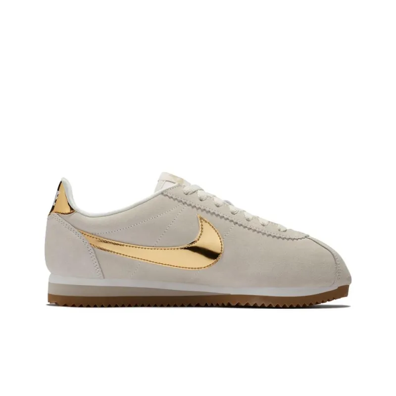 Nike Classic Cortez Phantom Metallic Gold Women's-1