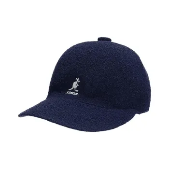 KANGOL Acrylic Nylon Baseball Caps Kids' Navy
