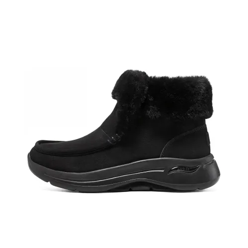 Skechers Go Walk Arch Fit Snow Boots Women's Black