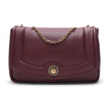 Miguel Vieira Sheepskin Shoulder Bag Regular Women's Red/Light Blue/Light Purple/Light Yellow