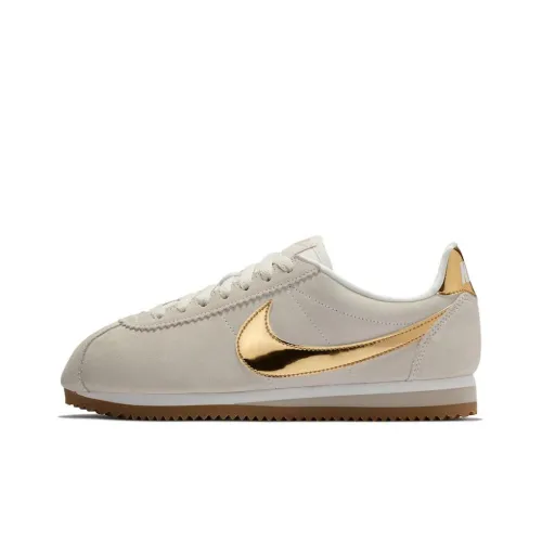 Nike Classic Cortez Phantom Metallic Gold Women's