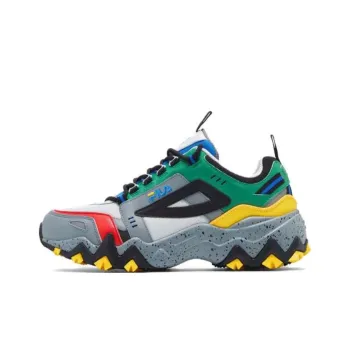 FILA Oakmont TR Slip-Resistant Low-Top Casual Shoes Men's Gray Green
