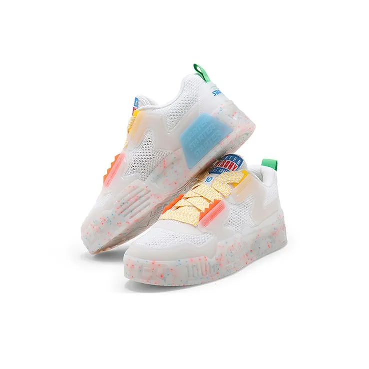 STARTER Skateboard Shoes Unisex Low Top White-5