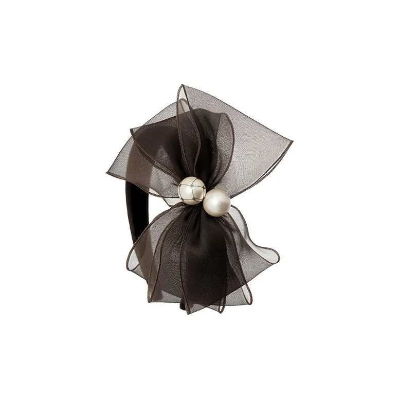 ALEXANDRE DE PARIS Silk Headband Hair Accessory Women's-0