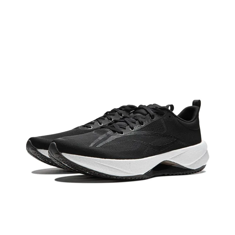 LiNing Super Light 21 Slip Resistant, Abrasion Resistant, Breathable Low Top Sprint Running Shoes Men's Black-2