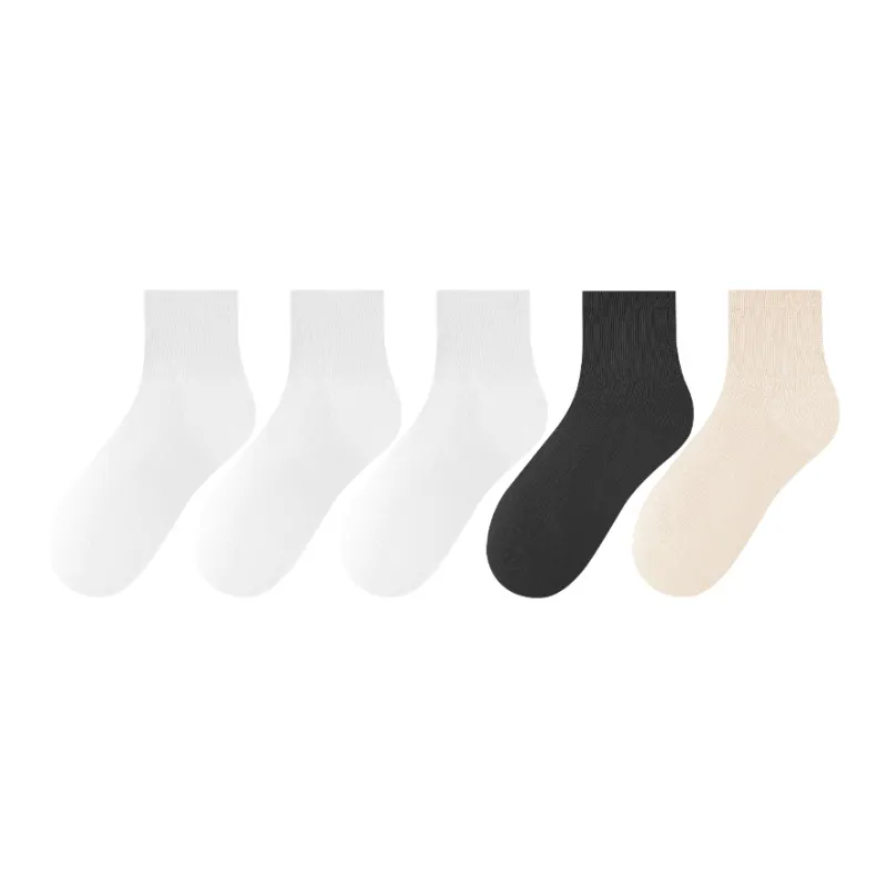 2323 Mid Calf Socks Women's Combo Set-9