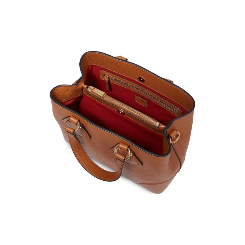 LANCEL Small Neo Izy De Lancer Leather Tote Bag-3