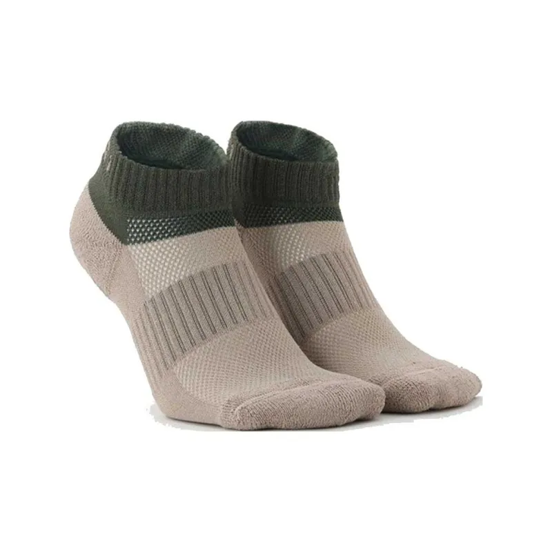 KEEN Ankle Socks Unisex Beige Green-2