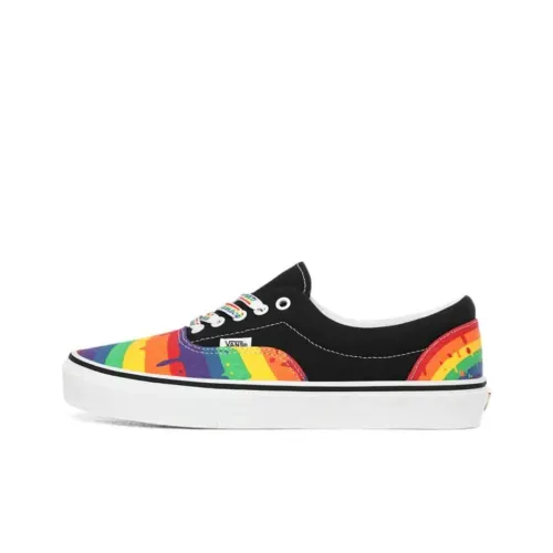 Vans Era Skateboard Shoes Unisex Low-Top Black/Red/Blue