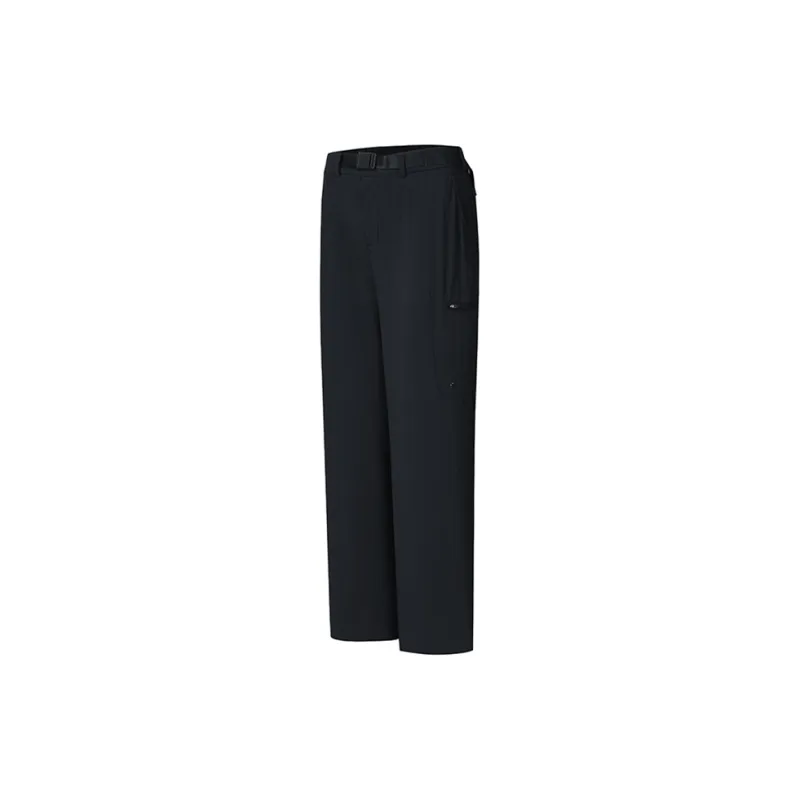 FILA x BBC EARTH Casual Pants Women's Pitch Black-1