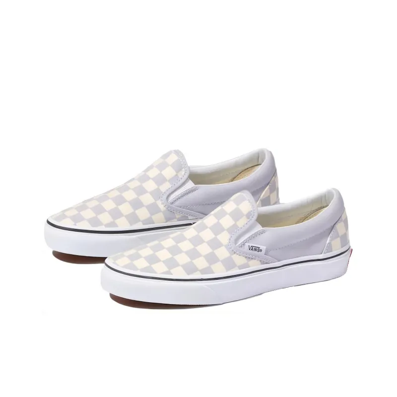 Vans Classic Slip On 'Checkerboard Grey Dawn'-1