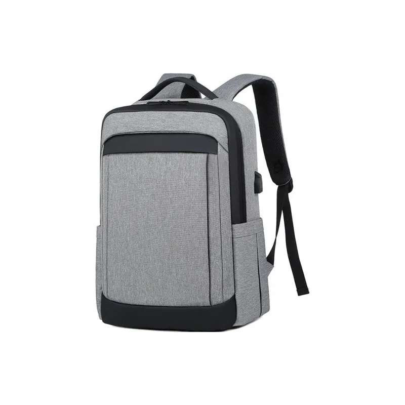 PULUWIRR Oxford Short Business Trip Stylish Lightweight Backpack Regular Unisex Black/Dark Gray/Light Gray/Blue-6
