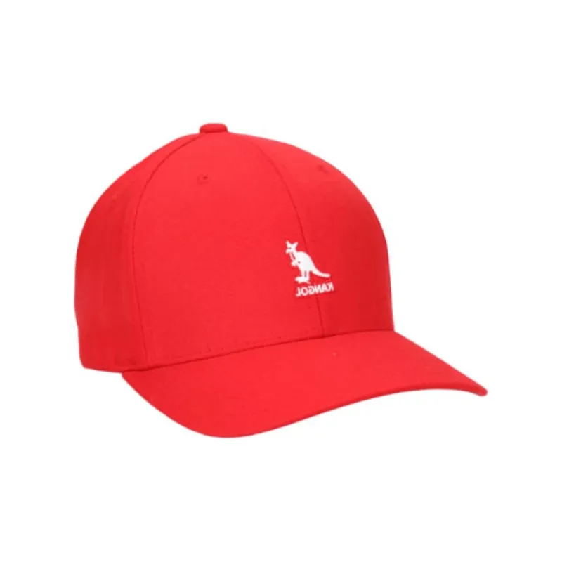 KANGOL Acrylic Wool Polyurethane Baseball Caps Men's Orange Red-2
