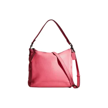 COACH Shay Pebbled Leather Portable Crossbody Bag Shoulder Bag Women's Pink