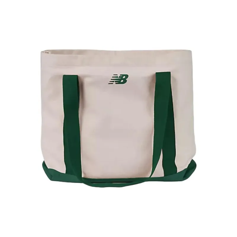 New Balance Cotton And Canvas Bag, Tote Bag, Shopping Bag, Shoulder Bag, Handbag Regular Unisex Green-1