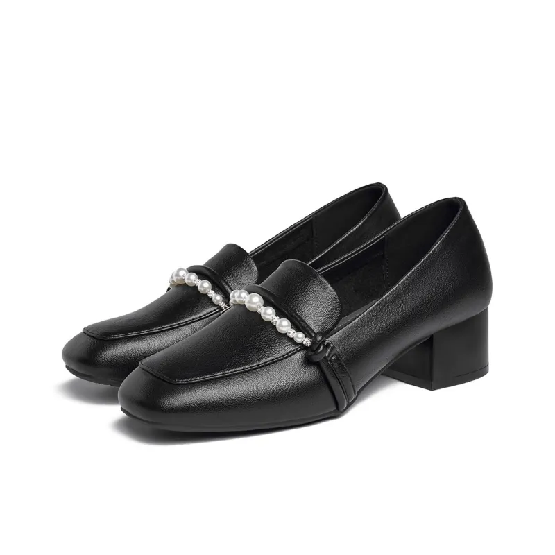 JOSINY Loafers Women's Ecru/Black-7