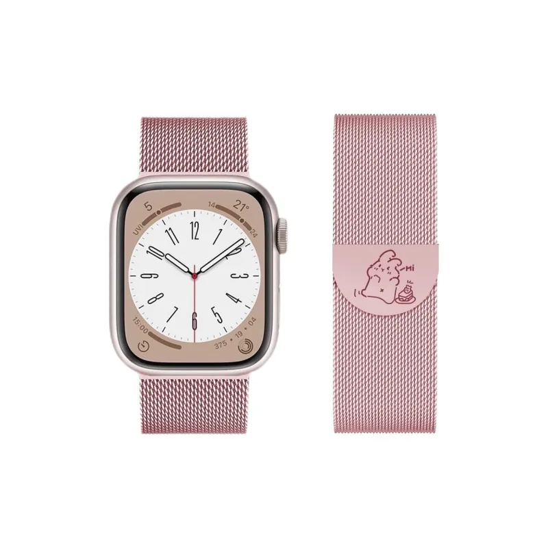 CHENSONG Apple Compatibility Watch Band Stainless Steel Material-3