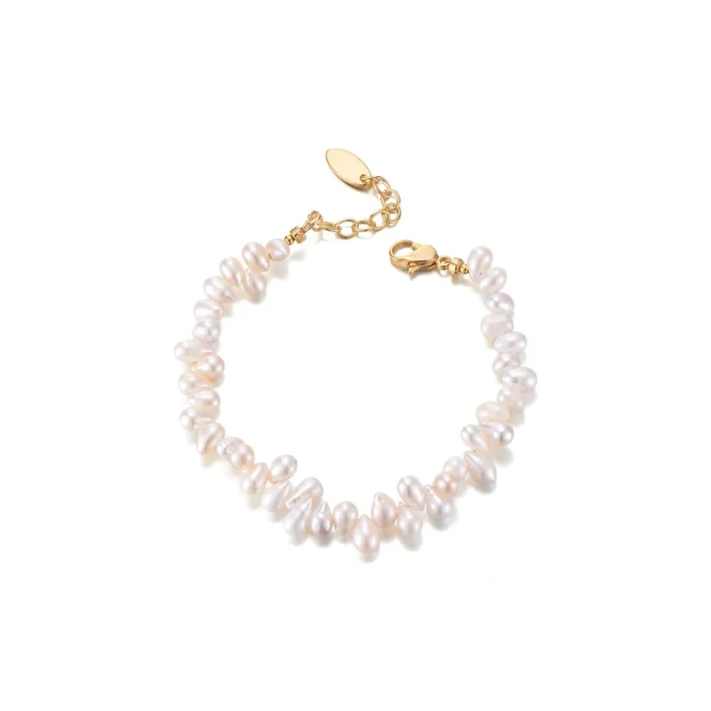 Trpopo Freshwater Pearl Bracelets Women's-0