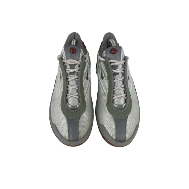 Nike Air Max Shaker Whtie/Varsity Red Grey Metallic Silver Women's-1