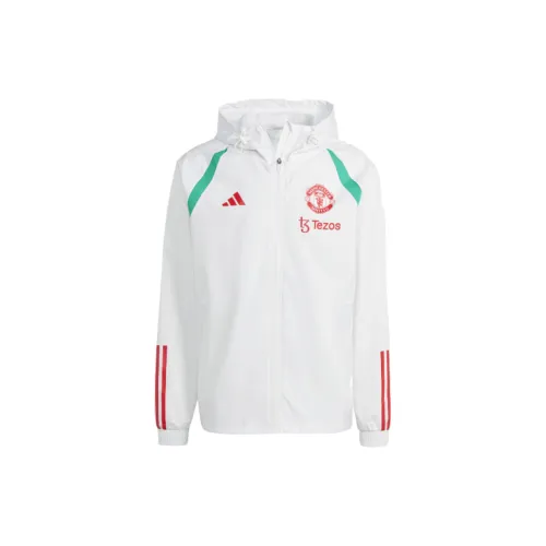 Adidas Manchester United Jackets Men Core White