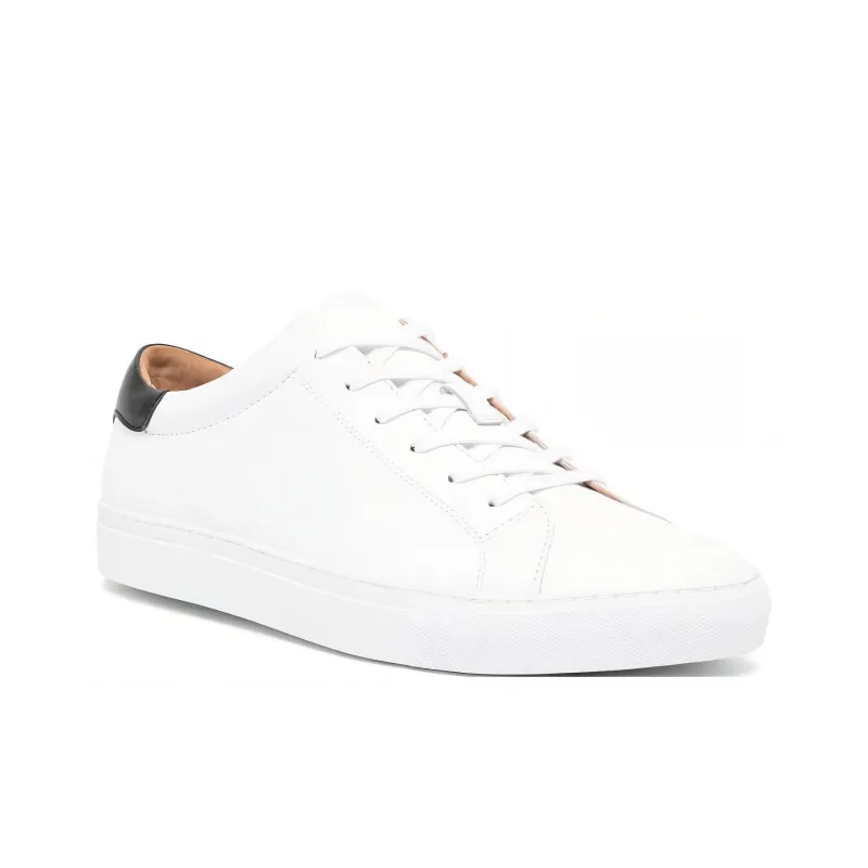 Polo Ralph Lauren Jermain Low-Top Skateboard Shoes Men's White-2