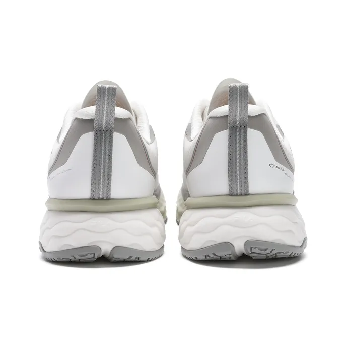 FILA Anti Slip And Wear Resistant Breathable Low Top Running Shoes Men's Fragrant Snow-3