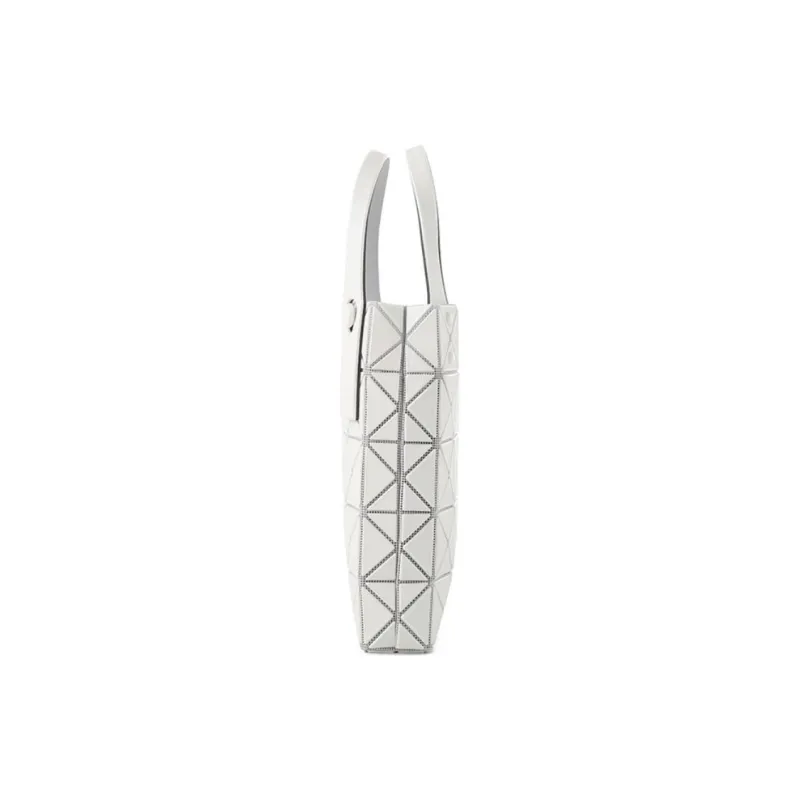 ISSEY MIYAKE PVC Tote Bag, Shopping Bag, Handbag Women's White-2