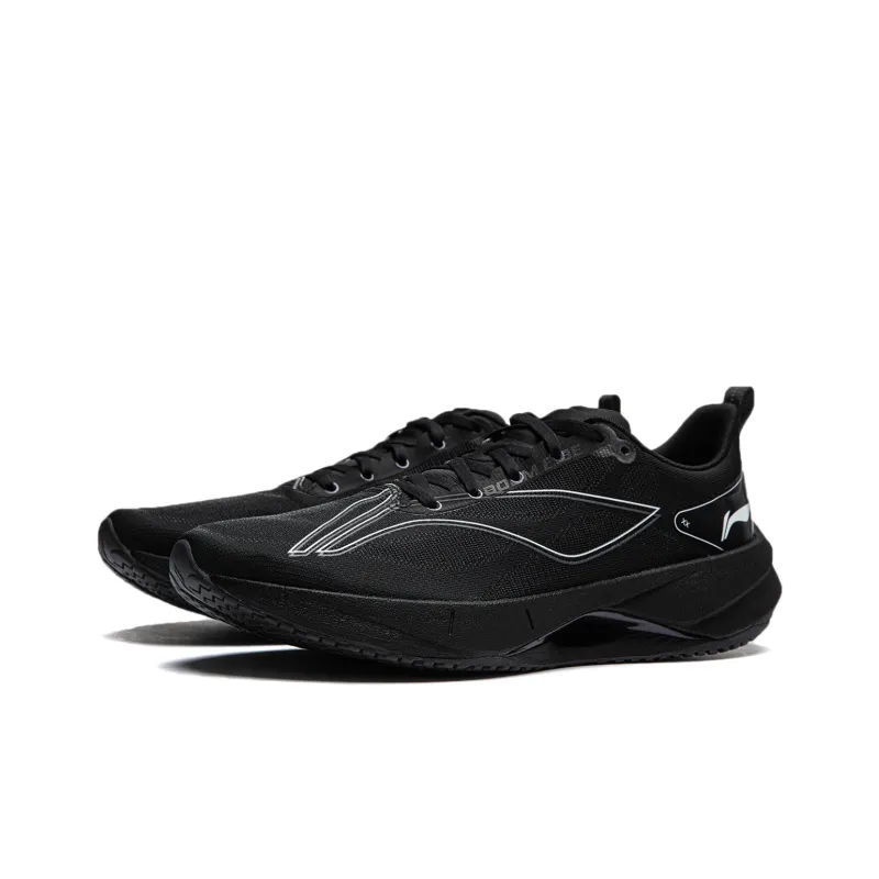 LiNing Super Light 21 Anti-Slip And Wear-Resistant Breathable Low-Top Running Shoes Men's Black-2