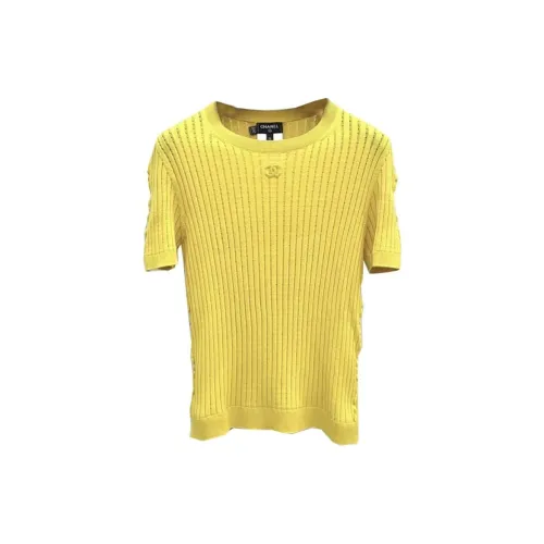 CHANEL Knitwear Women's Yellow