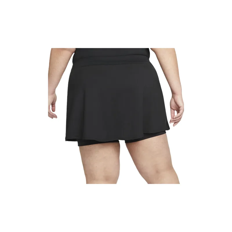 Nike Court Dri-FIT Victory Women's Tennis Skirt Plus Size Casual Short Skirts Women's Black-2