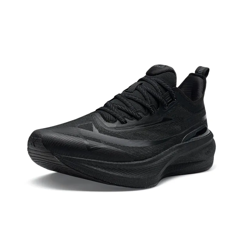 XTEP Two Thousand Kilometers 2.0 Anti Slip Wear Resistant Low Top Running Shoes Women's C Area Black Horse-2